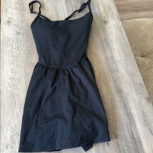 Gilly Hicks Vibrant Black Mini Dress